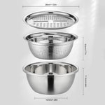 PrepNest Grater Bowl Set